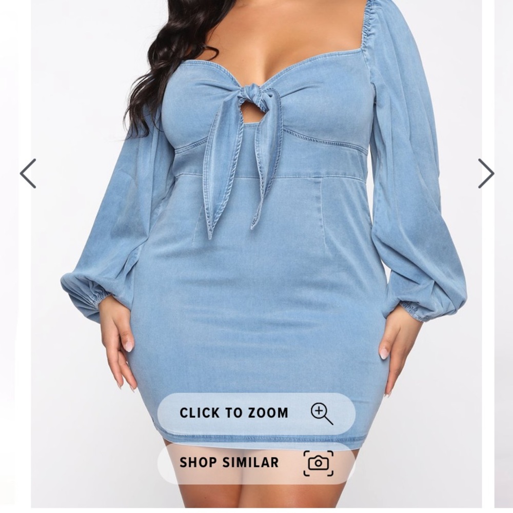 Fashion Nova Plus Size Dress
